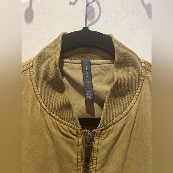 Zara Mens Bomber Jacket - Picture 3 of 3